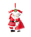 Mr. and Mrs. Claus Under the Mistletoe Ornament