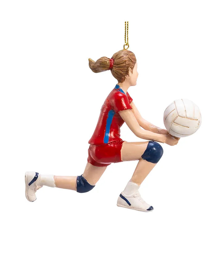 Volleyball Player Girl Ornament