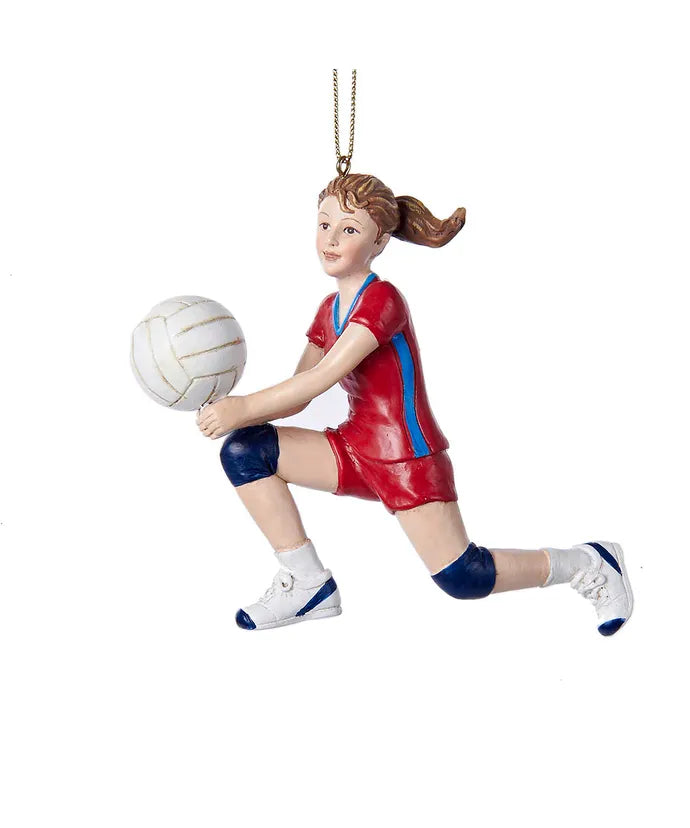 Volleyball Player Girl Ornament