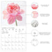 Fleurs 2026 Wall Calendar