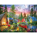 Moonlight Camping 300 Piece Large Format Campside Puzzle