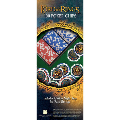 The Lord Of The Rings 100 Poker Chips    