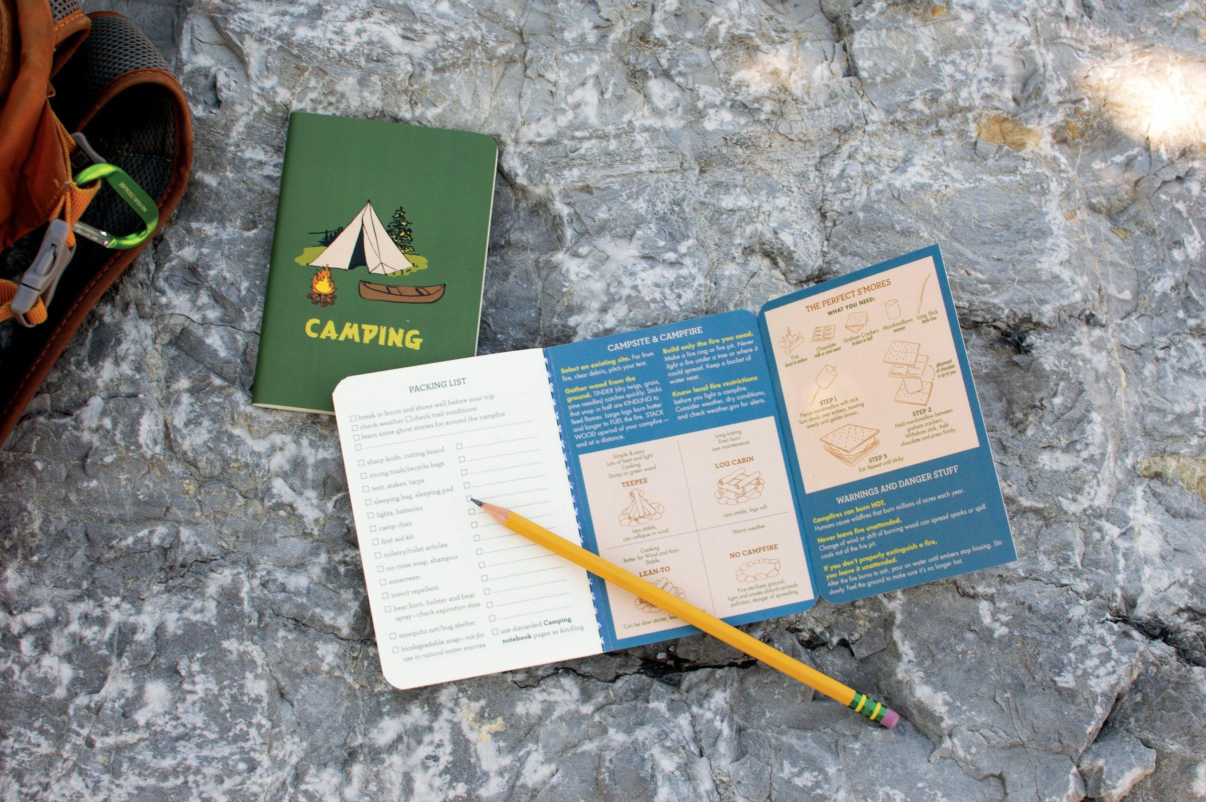 Camping Pocket Notebook