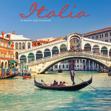 Italia 2026 Wall Calendar