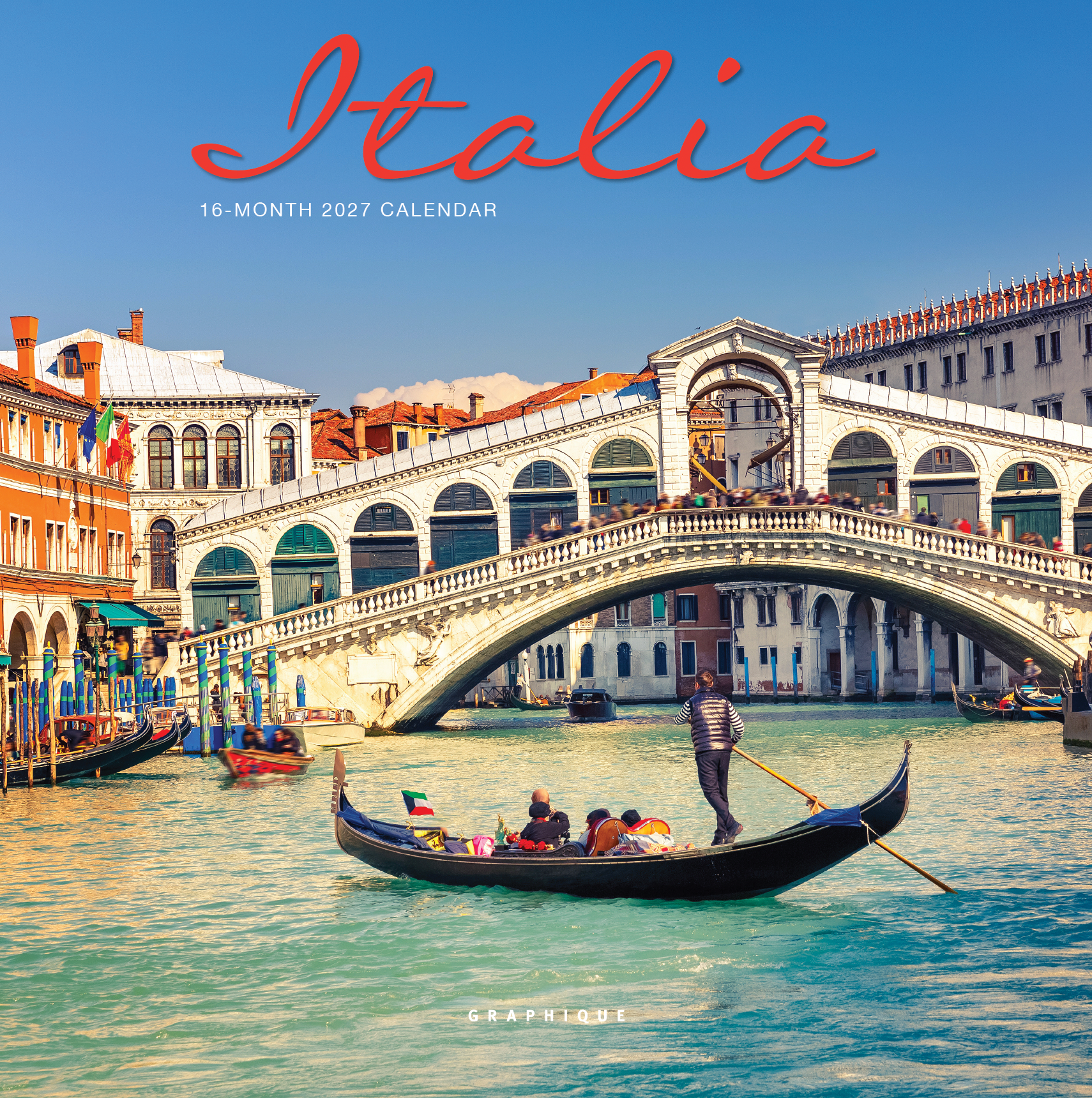 Italia 2027 Mini Wall Calendar