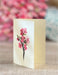 Cherry Blossom Pop Up Flower Bouquet Greeting Card    