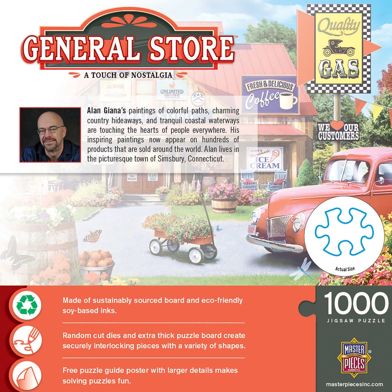 A Touch of Nostalgia 1000 Piece General Store Puzzle    