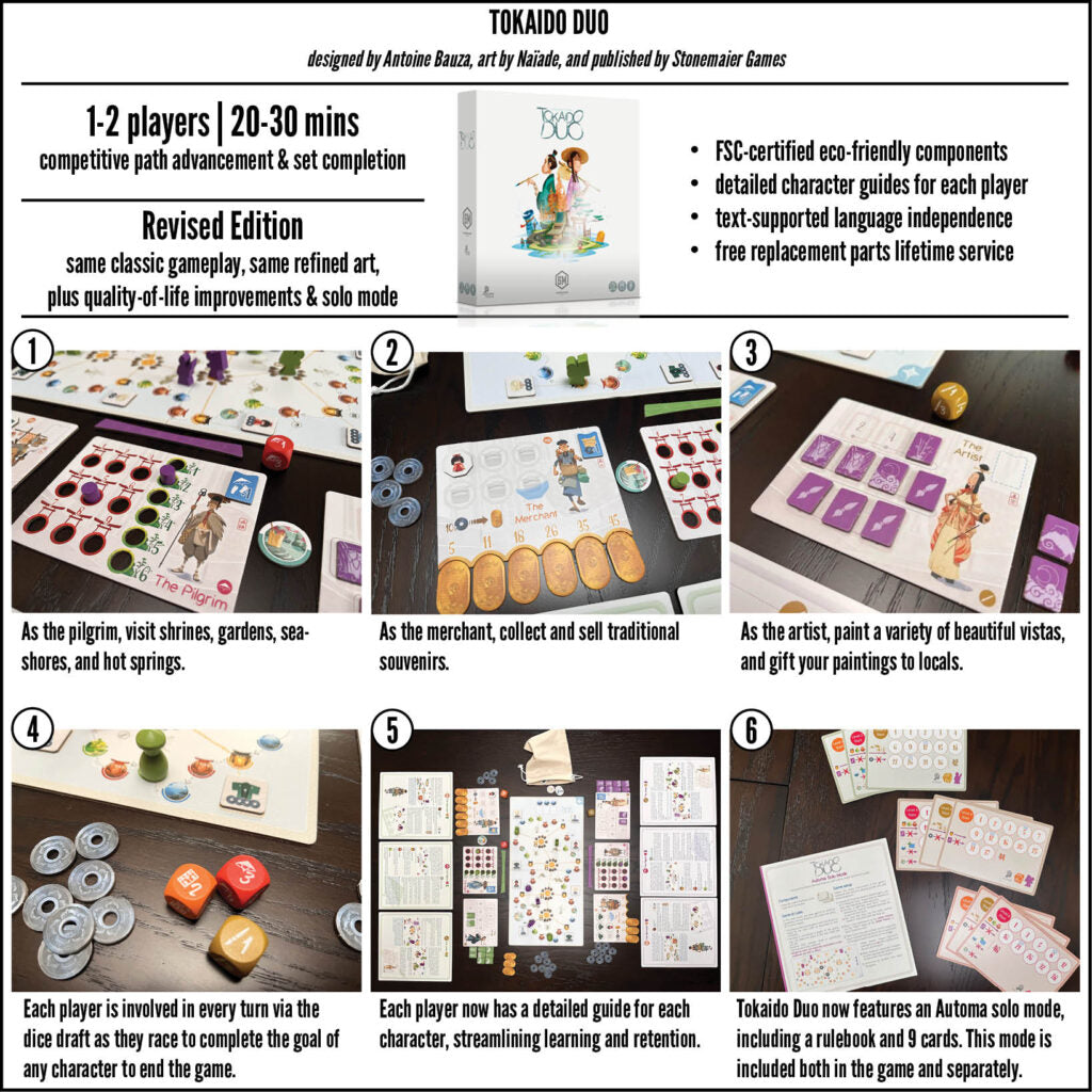 Stonemaier Games Tokaido Duo