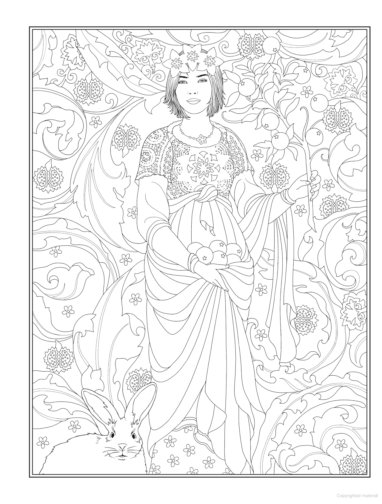 DVR Creative Haven® Coloring Book: Wondrous Women
