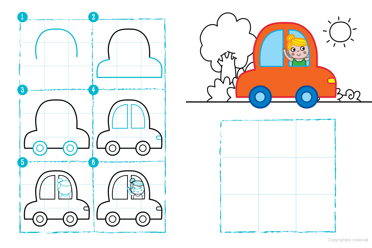 I Can Draw! Things That Go