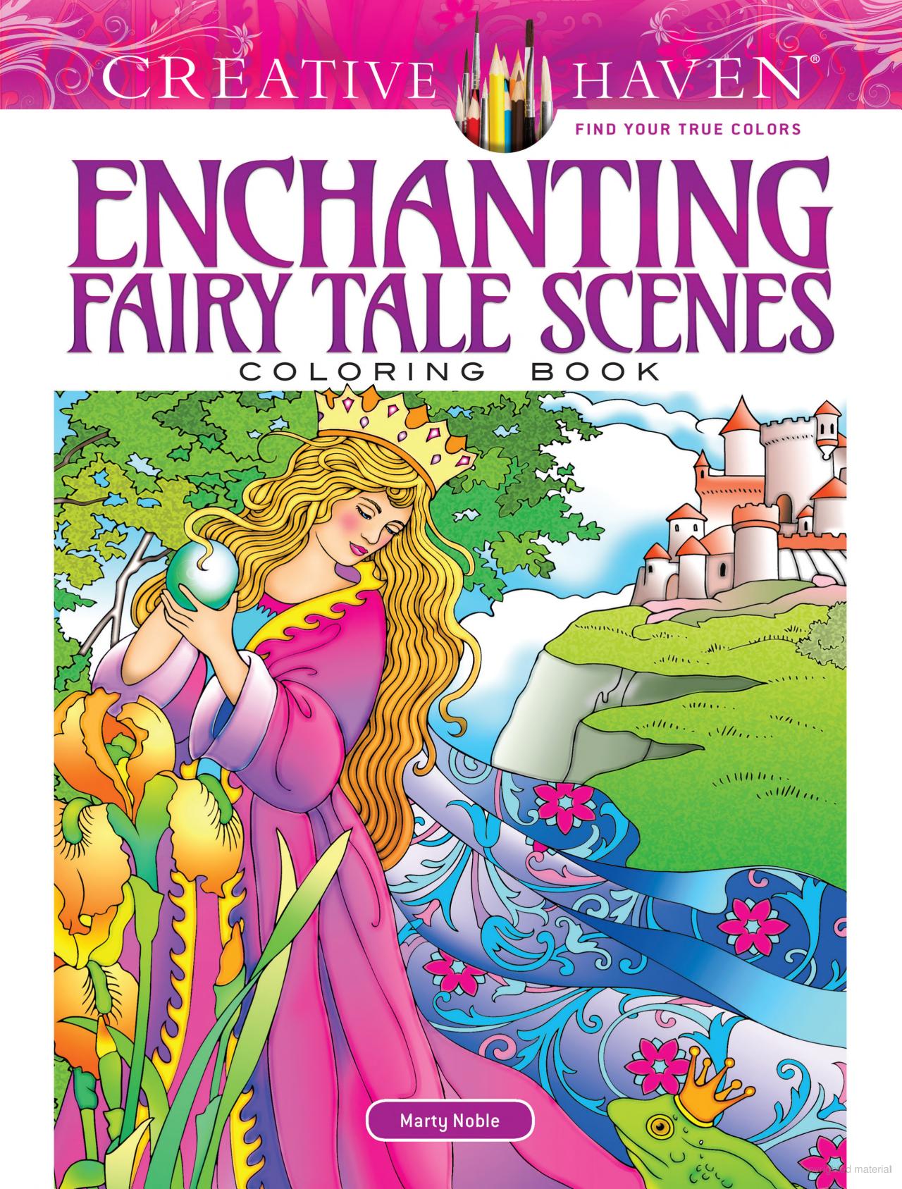 Creative Haven® Coloring Book: Enchanting Fairytale Scenes