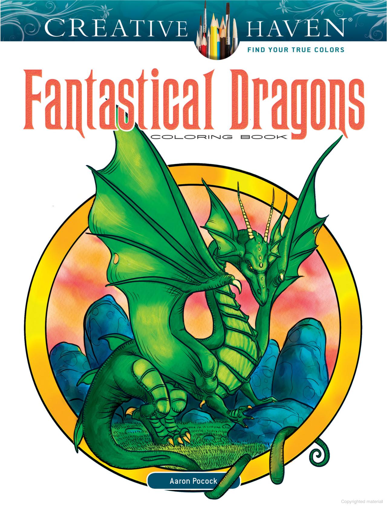 DVR Creative Haven® Coloring Book: Fantastical Dragons