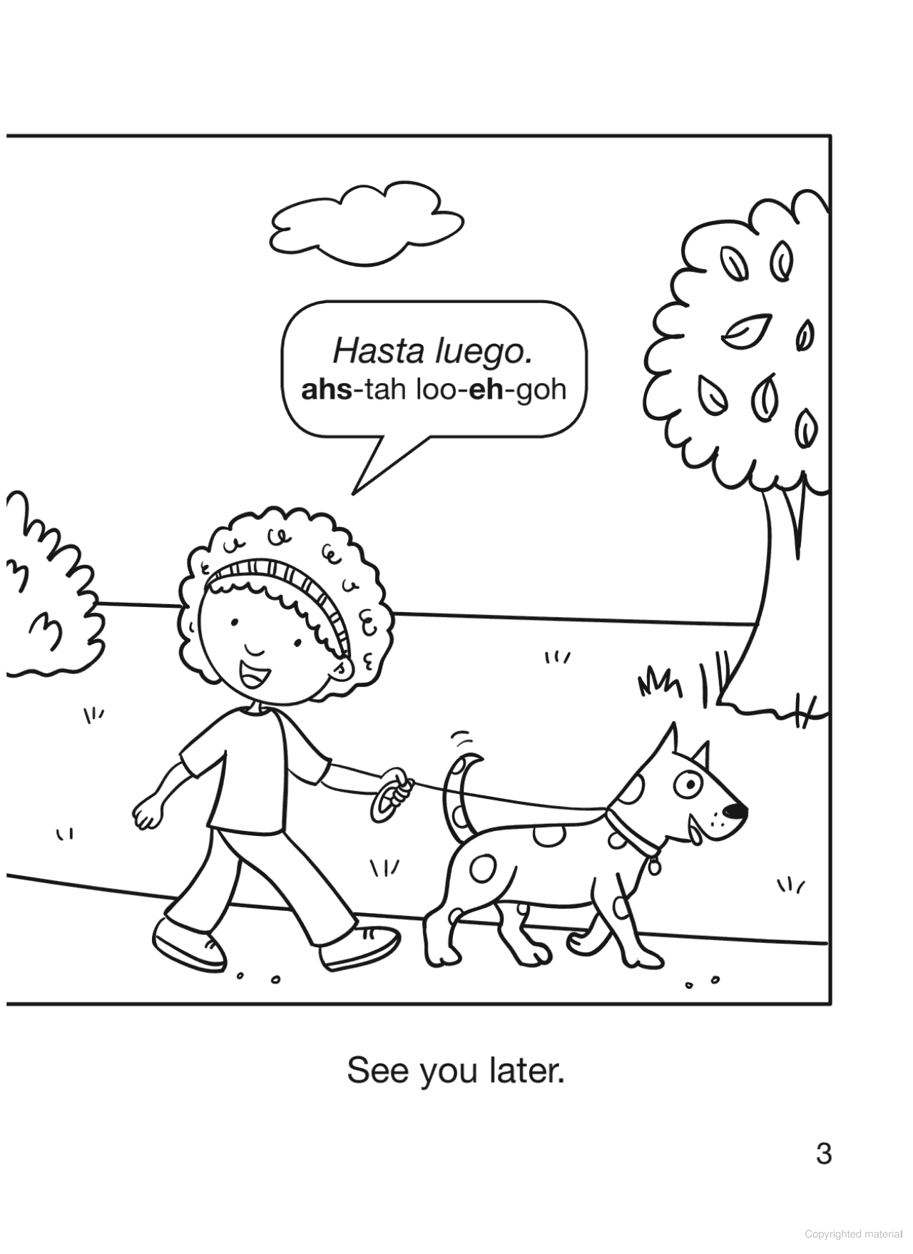 DVR Color & Learn: Easy Spanish Phrases For Kids