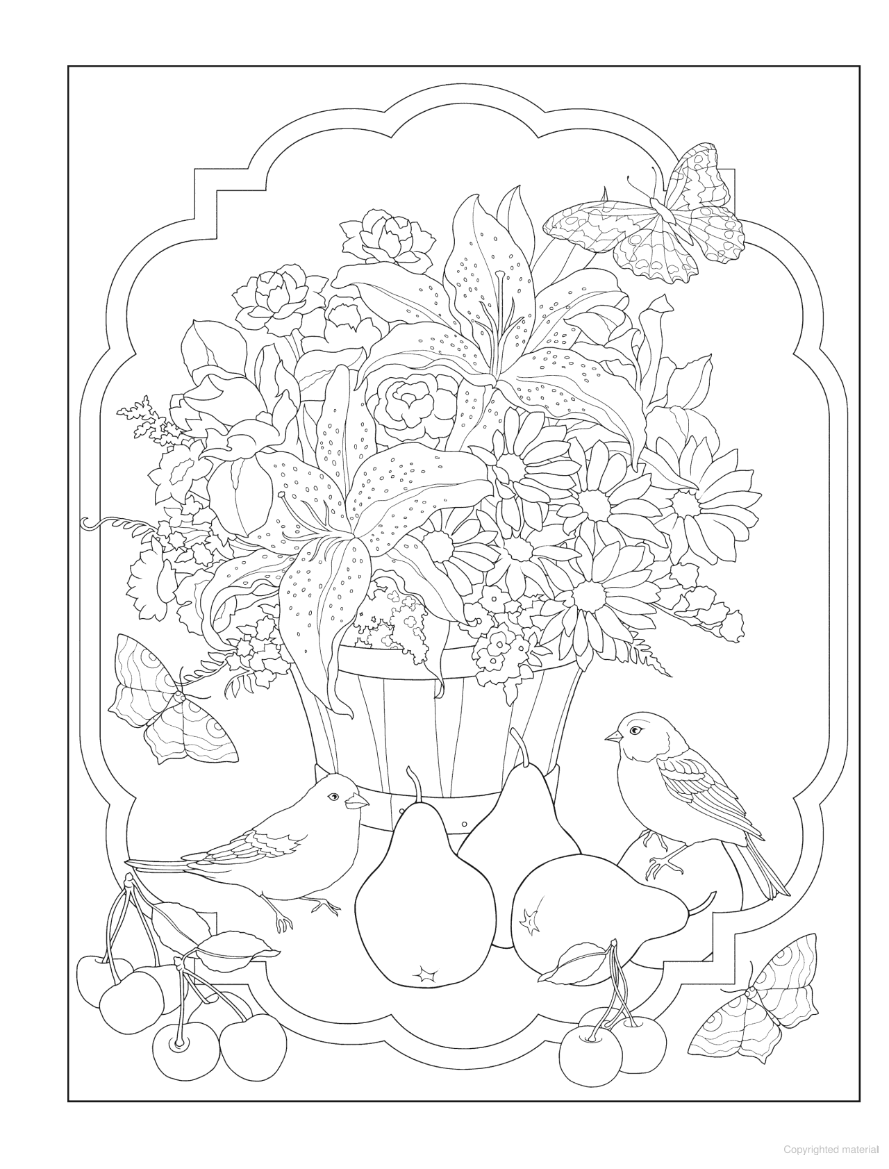 Creative Haven® Coloring Book: Joys of Nature