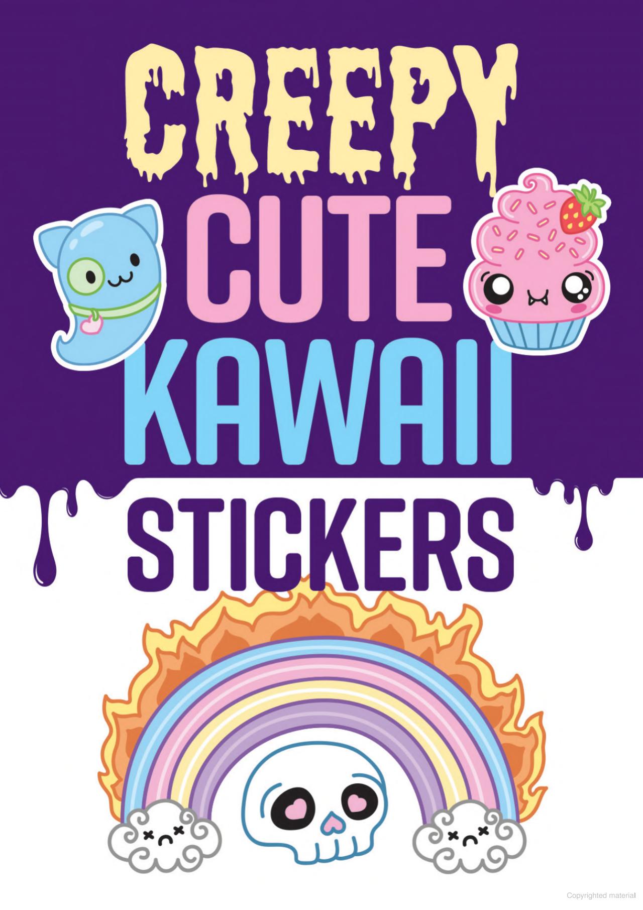 DVR Creepy Cute Kawaii Stickers