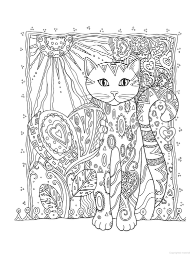 DVR Creative Haven® Coloring Book: Creative Cats