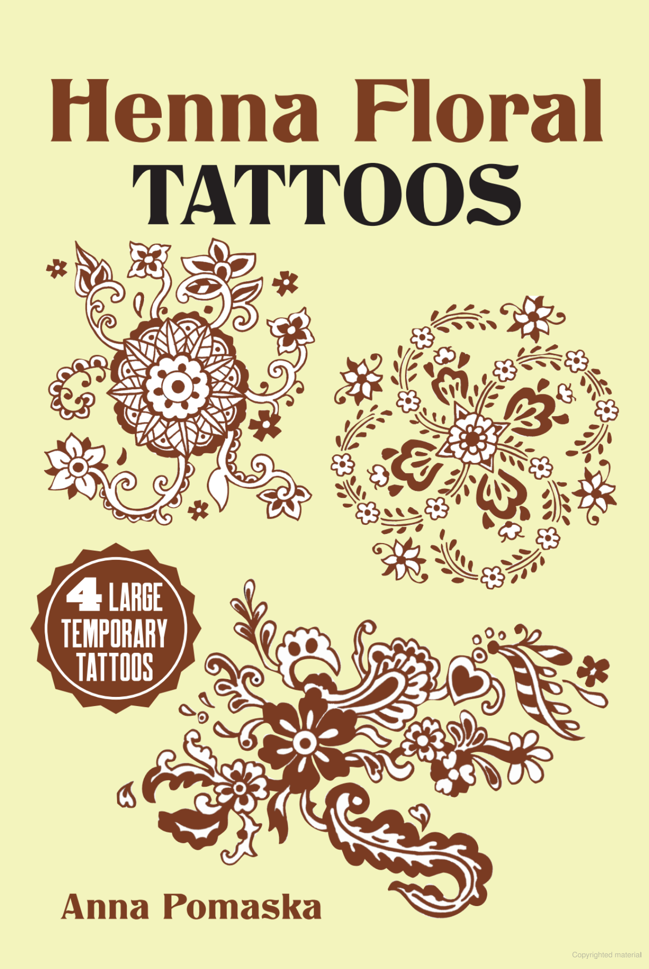 DVR Henna Floral Tattoos