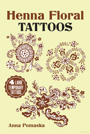 DVR Henna Floral Tattoos