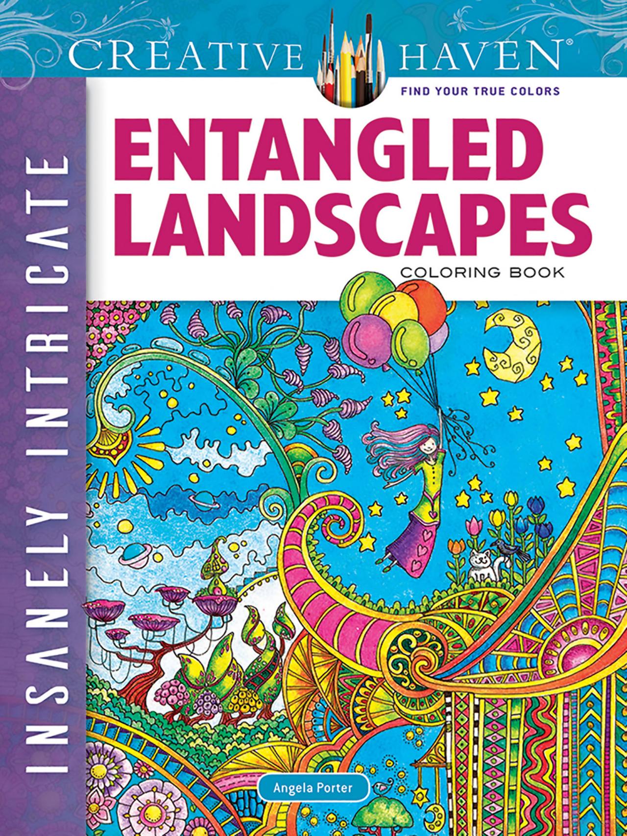 DVR Creative Haven® Coloring Book: Entangled Landscapes