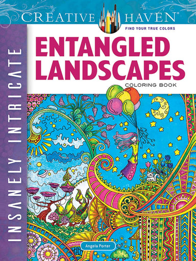 DVR Creative Haven® Coloring Book: Entangled Landscapes