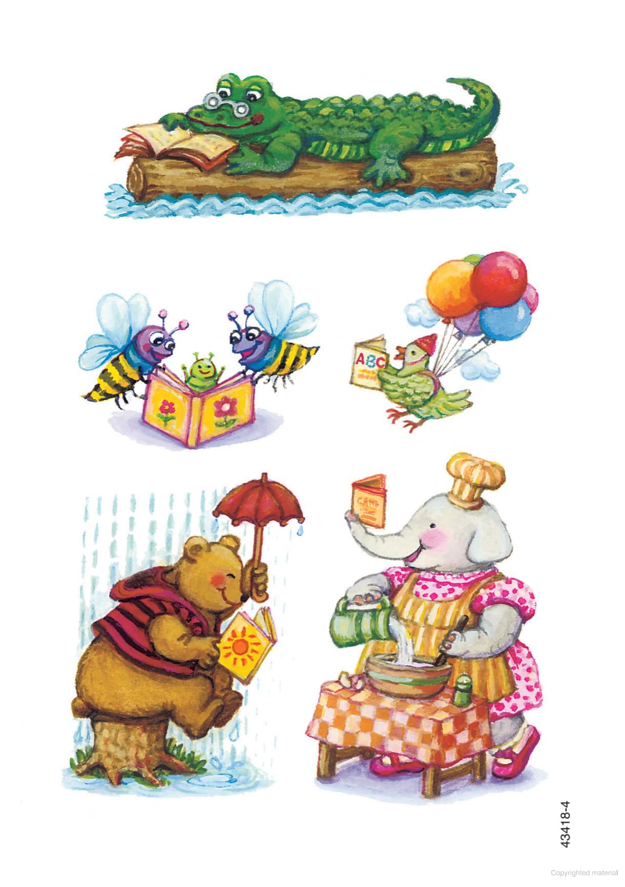 DVR I Love Reading! Stickers