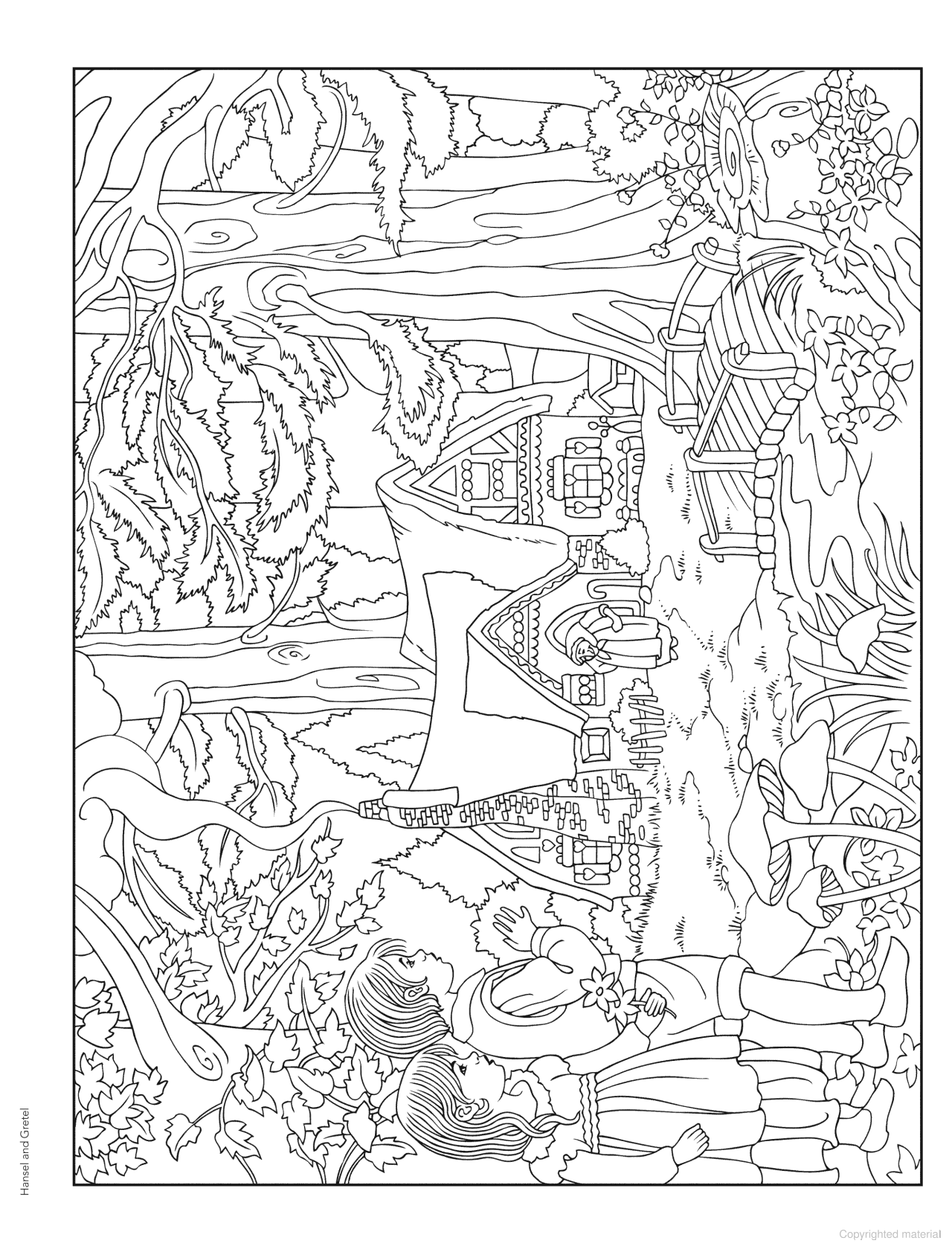 Creative Haven® Coloring Book: Enchanting Fairytale Scenes