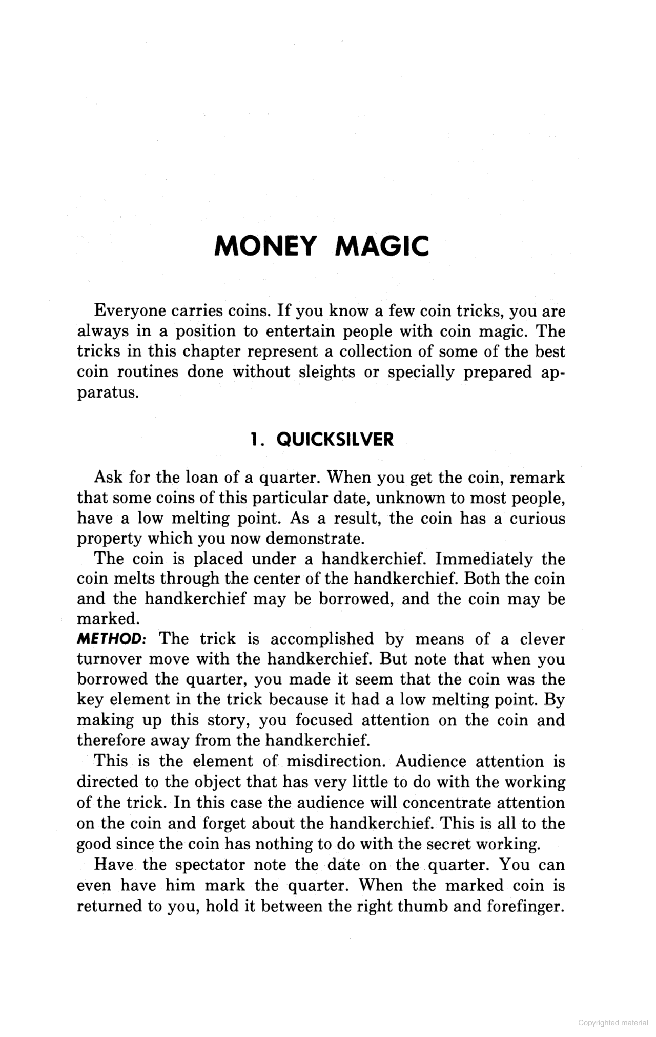 Self-Working Table Magic - 97 Foolproof Tricks with Everyday Objects