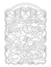 DVR Creative Haven® Coloring Book: Art Nouveau Animal Designs