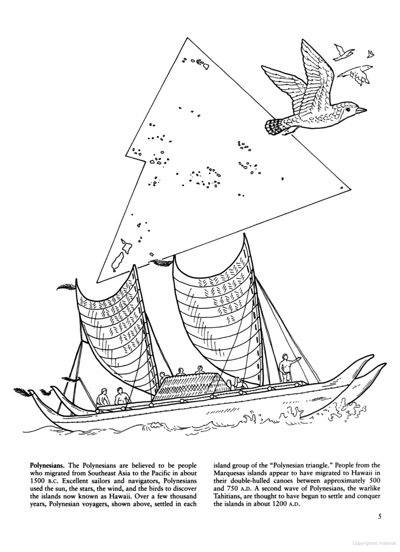 DVR Story of Hawaii Coloring Book