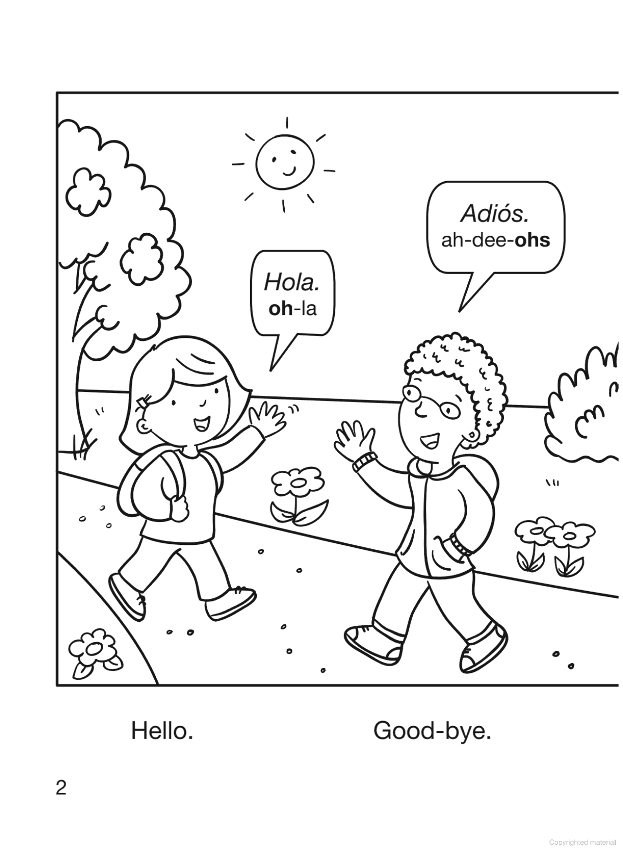 DVR Color & Learn: Easy Spanish Phrases For Kids