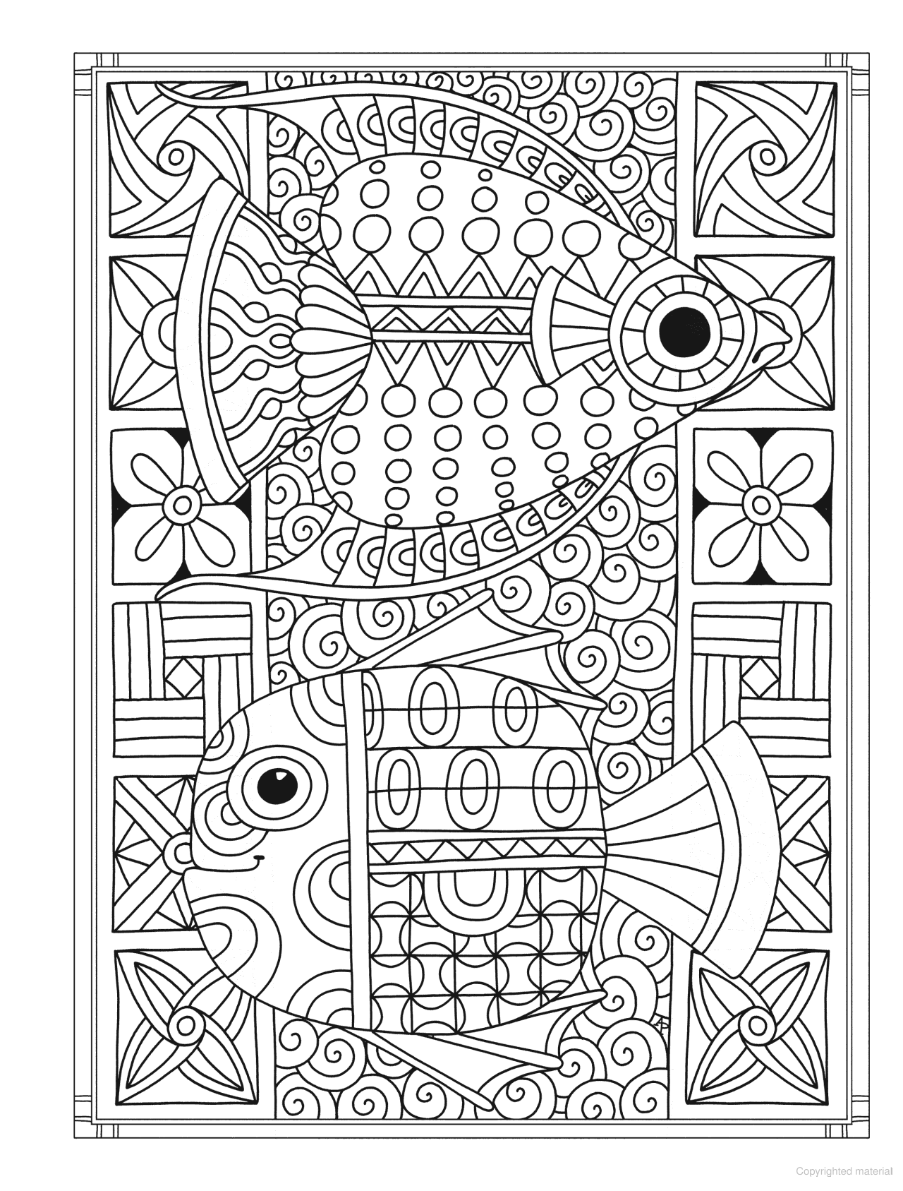 DVR Creative Haven® Coloring Book: Spectacular Sea Life Designs