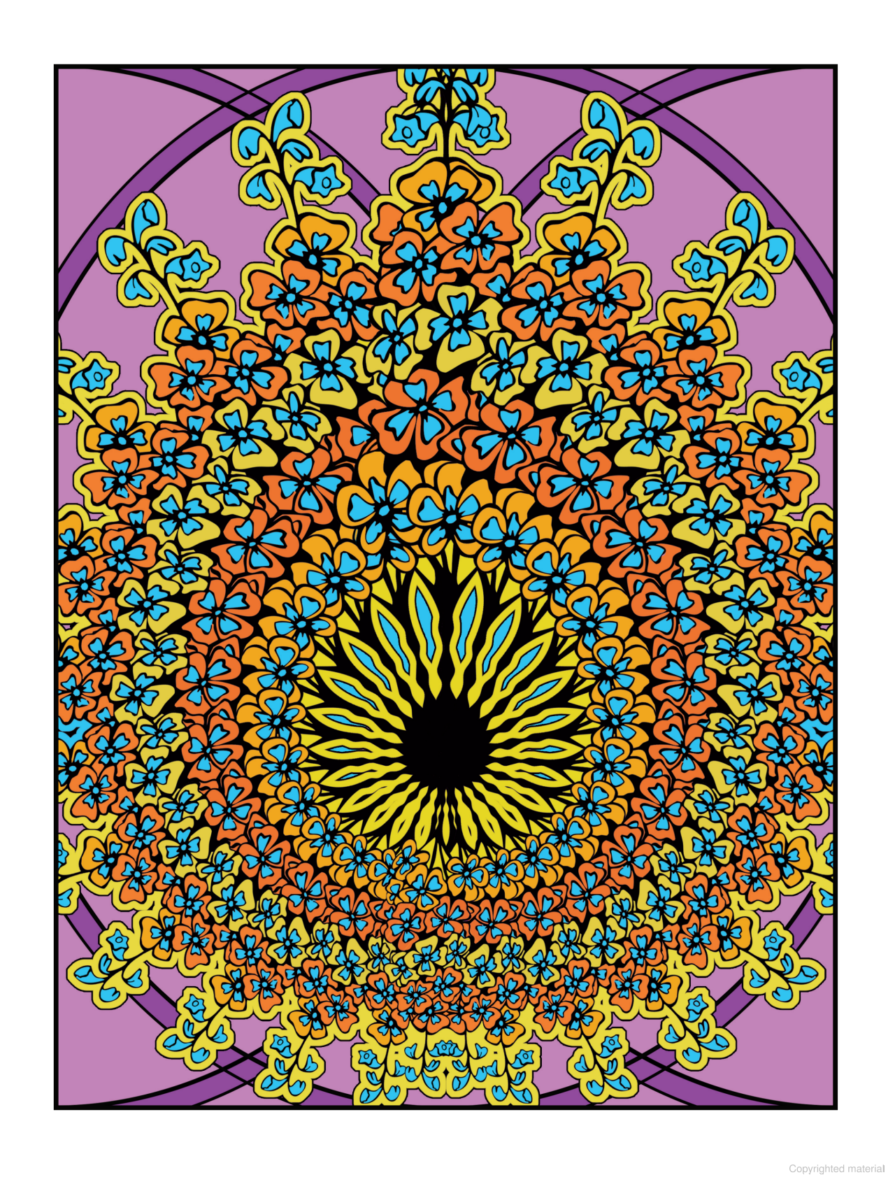DVR Creative Haven® Coloring Book: Nature Fractals