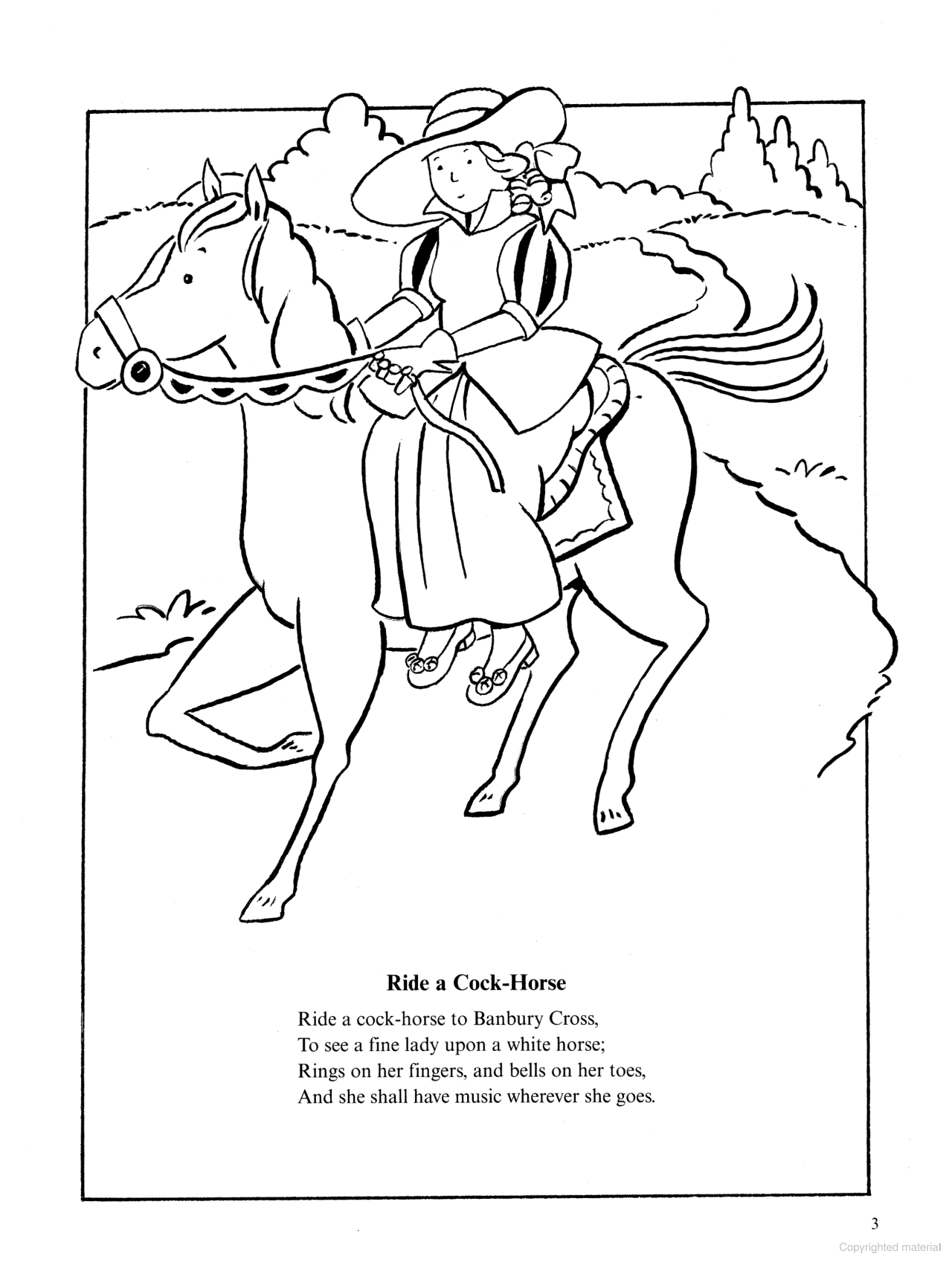 DVR Mother Goose Coloring Book