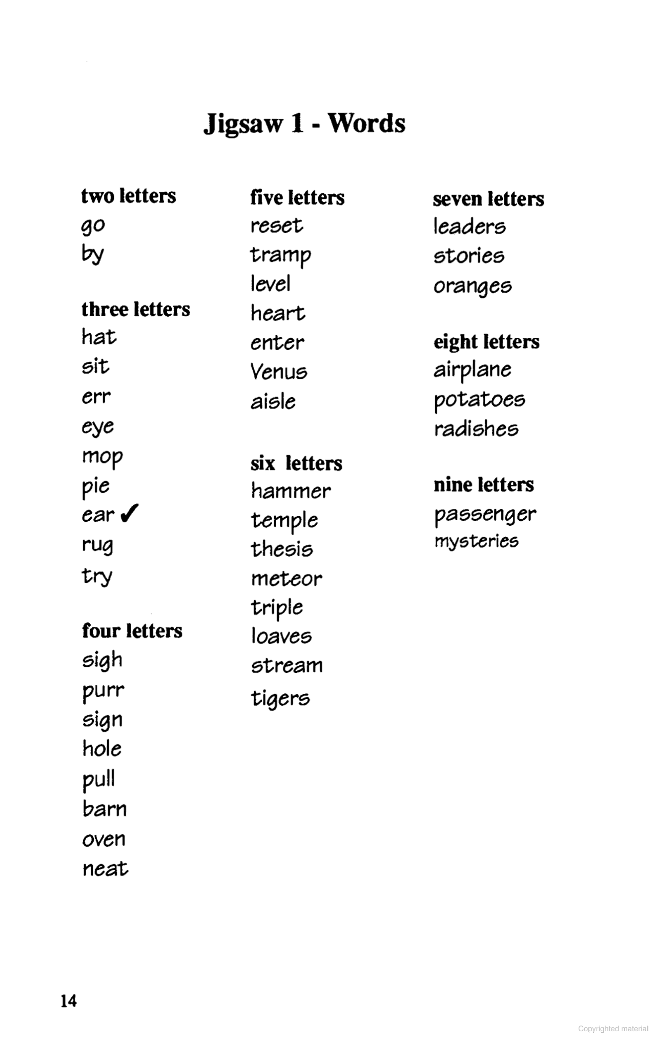 Fun With Word Puzzles Activity Book