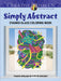 DVR Creative Haven® Stained Glass Coloring Book: Simply Abstract