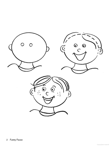 How to Draw Funny Faces
