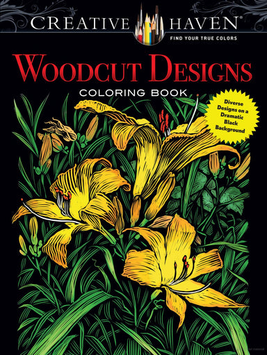 Creative Haven® Coloring Book: Woodcut Designs