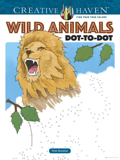 Creative Haven® Dot-to-Dot: Wild Animals