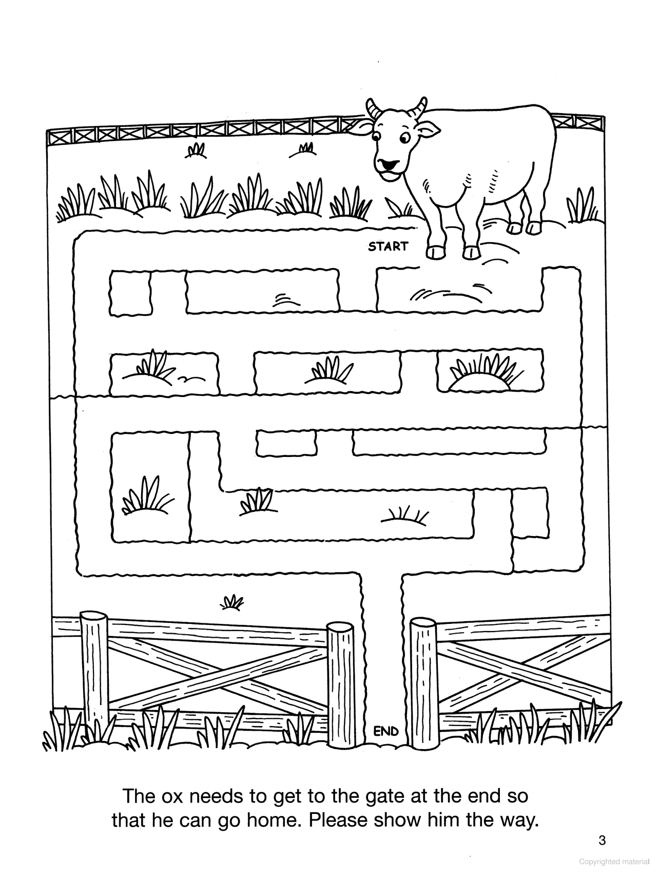Fun Farm Animal Mazes