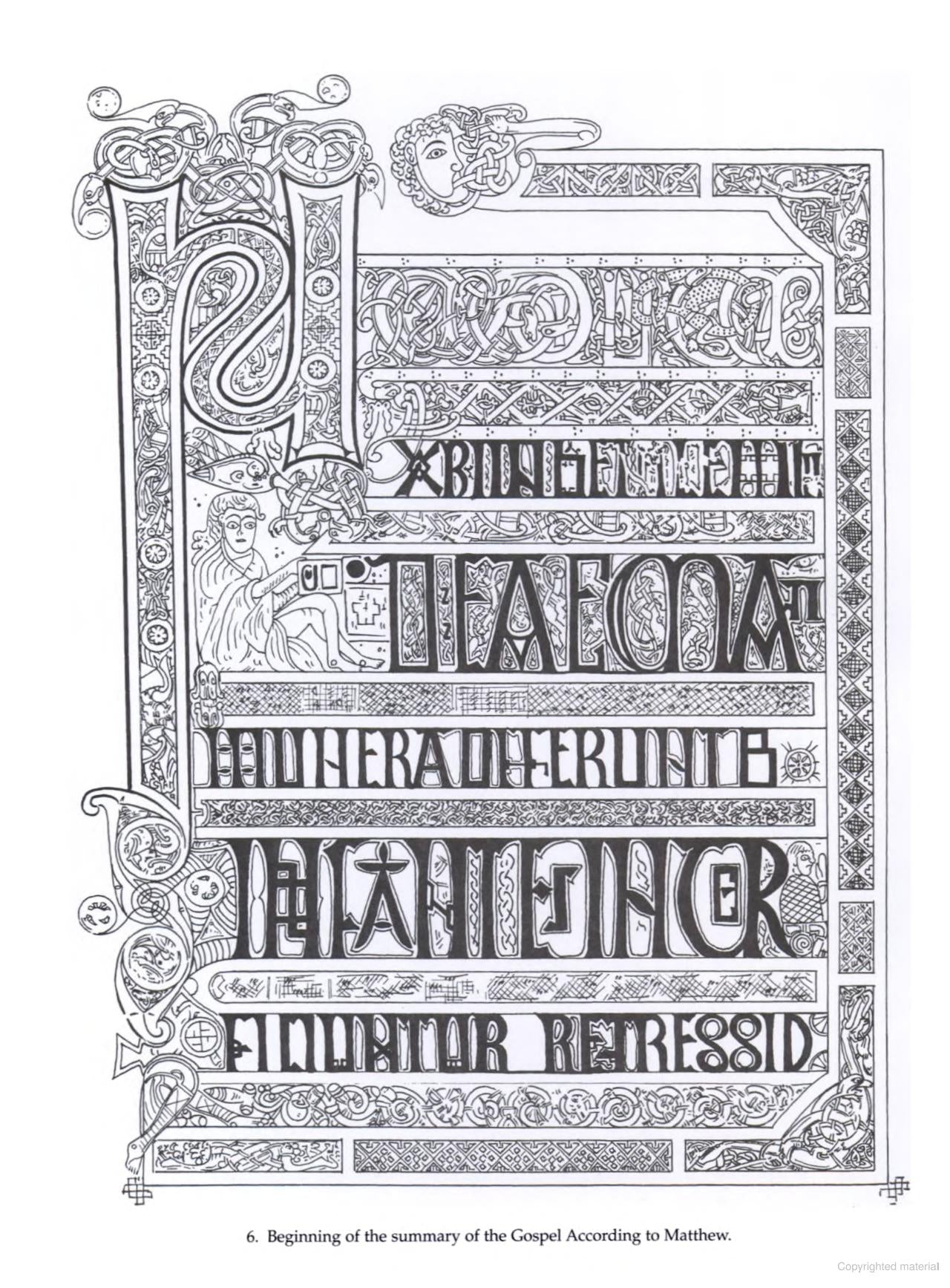 DVR Color Your Own Book of Kells