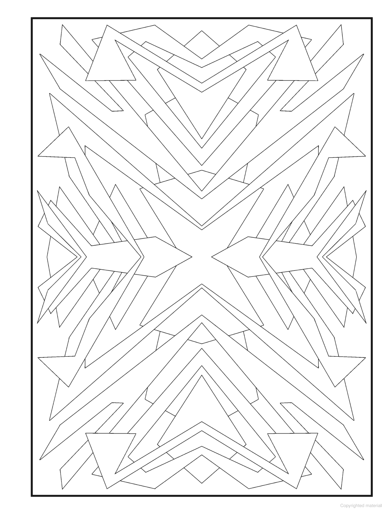 DVR Creative Haven® Coloring Book: Abstract Designs