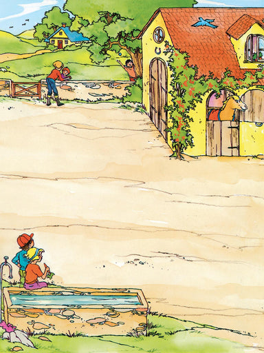 Horse and Stable Pop-Up Sticker Scenes