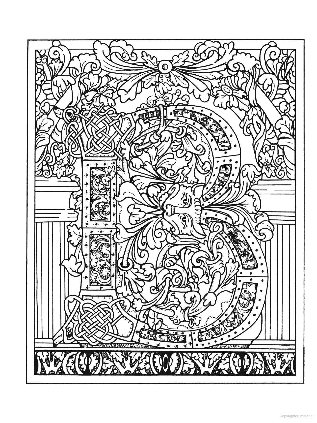 DVR Creative Haven® Coloring Book: Celtic Designs