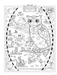 DVR Creative Haven® Coloring Book: Owls