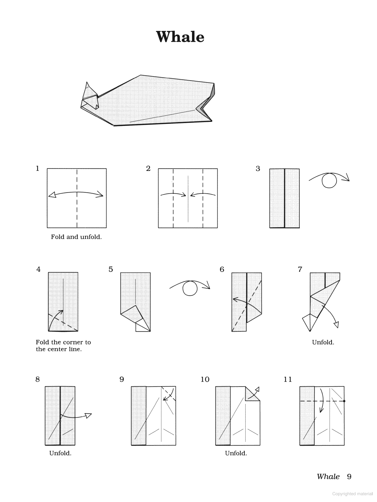 DVR Favorite Animals in Origami