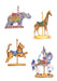 DVR Carousel Animals Sticker Book