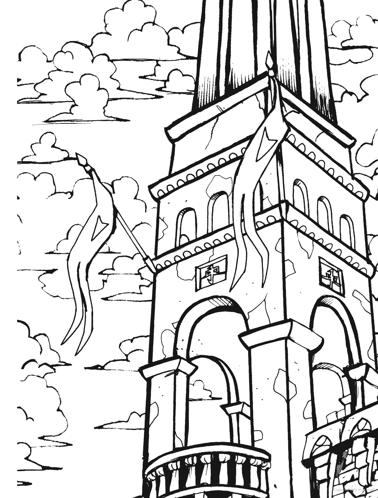 DVR Build a Poster Coloring Book - Fairy Princess