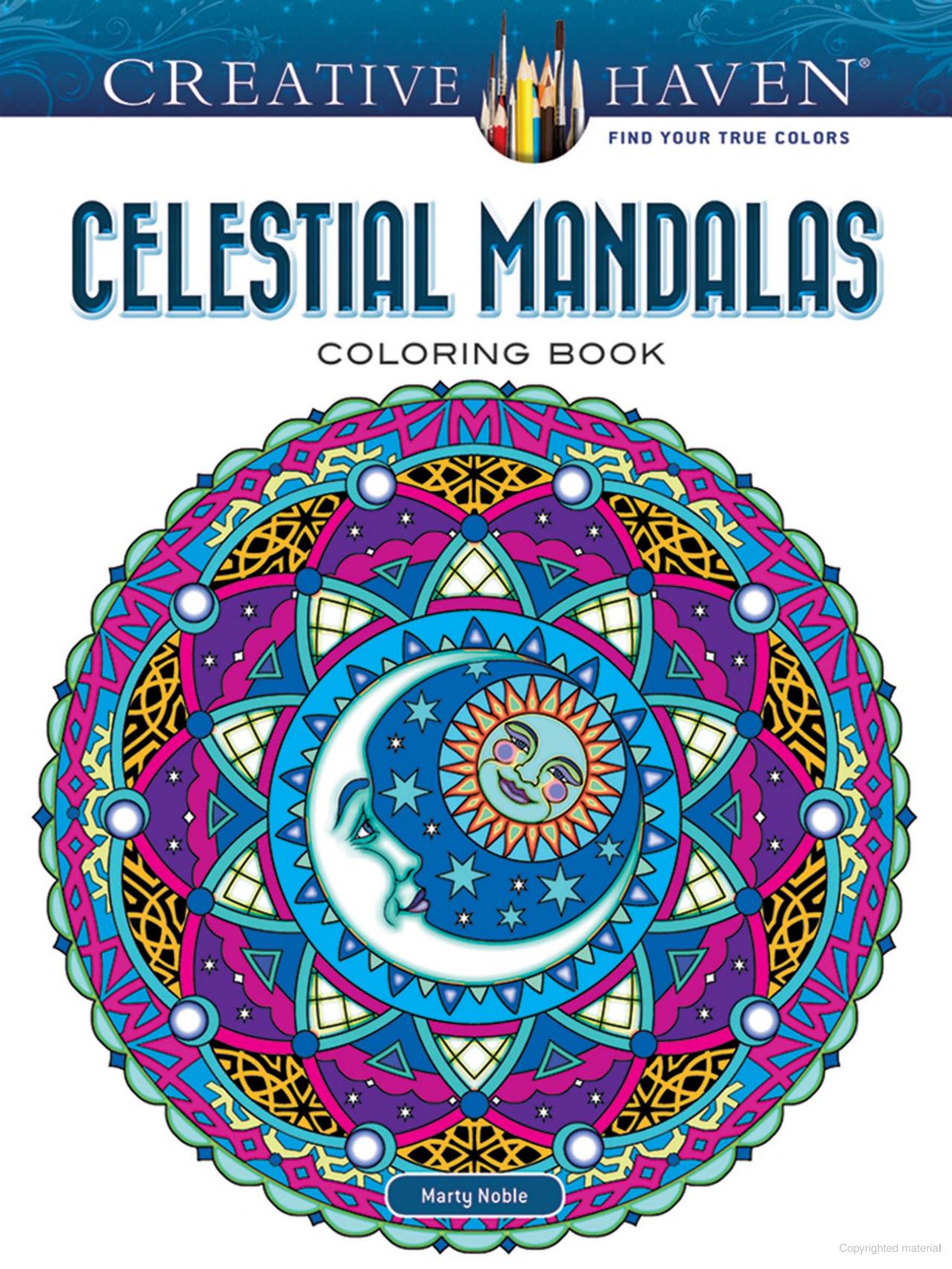 DVR Creative Haven® Coloring Book: Celestial Mandalas