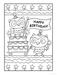 DVR Happy Birthday to You Coloring Book