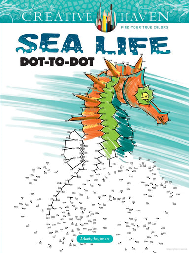 DVR Creative Haven® Dot-To-Dot: Sea Life